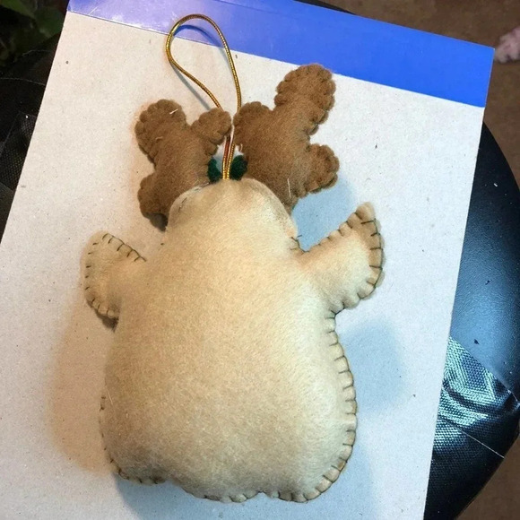 Unique Christmas ornament Rain deer head - Picture 3 of 3